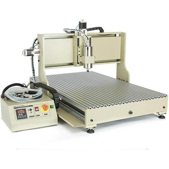4-Axis CNC Router 1500W for Wood Metal and More
