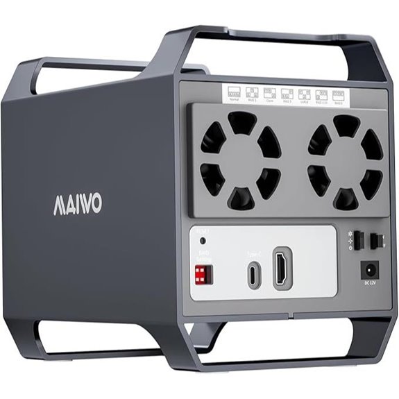 MAIWO 4-Bay SATA HDD RAID Enclosure with Cooling