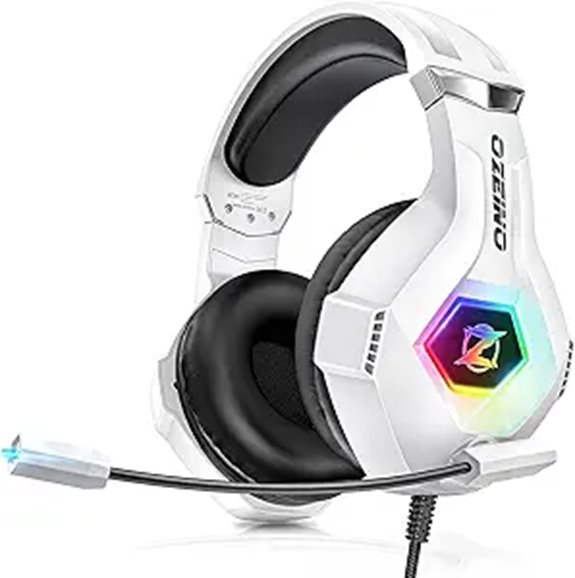 Ozeino Gaming Headset with Surround Sound and Mic