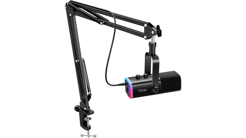 gaming microphone with accessories