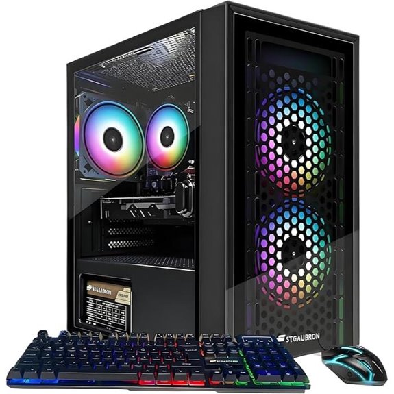 Gaming PC with Radeon RX 560 i5 16GB RAM SSD