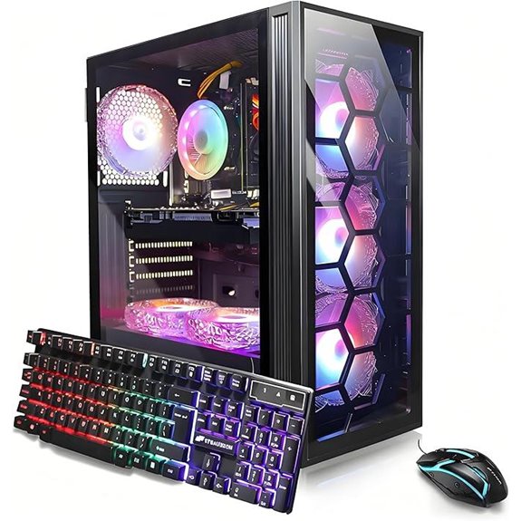 STGAubron Gaming PC Intel i7 RTX 3050 16G RAM