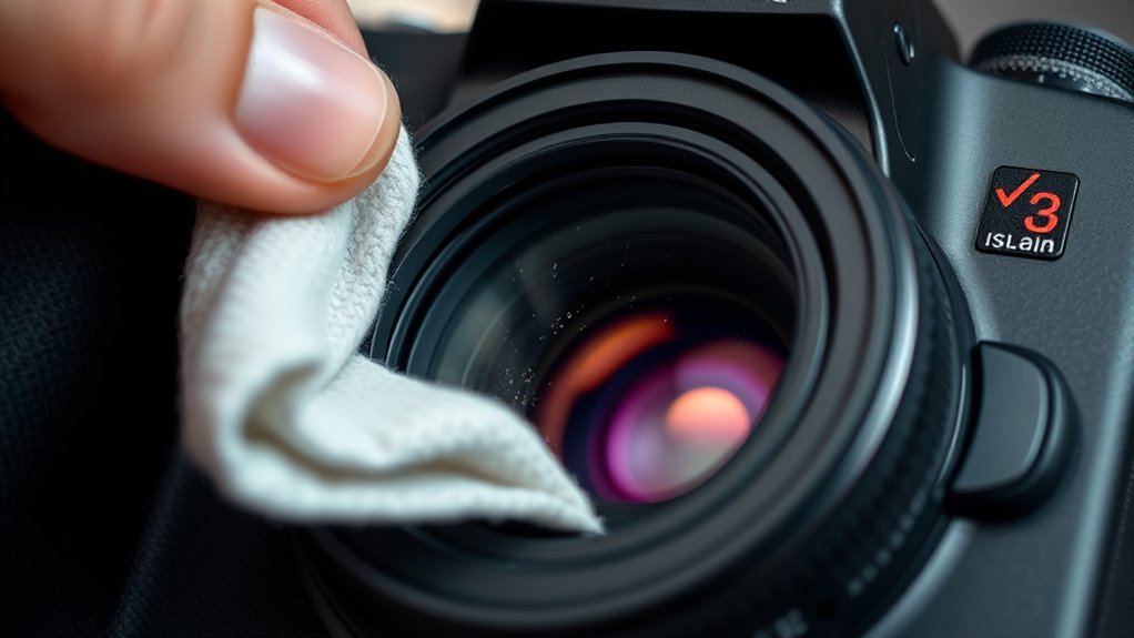 gentle sensor cleaning techniques