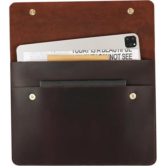 Leather iPad Pro Sleeve 12.9/13 Inch Genuine Leather