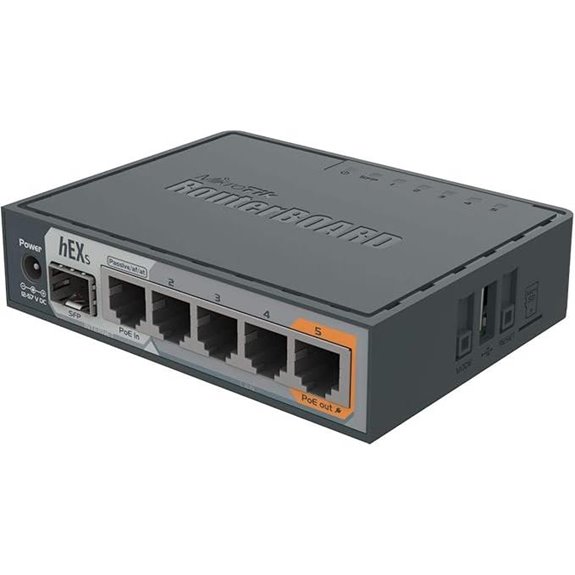 MikroTik hEX S Gigabit Ethernet Router with SFP Port (RB760iGS)