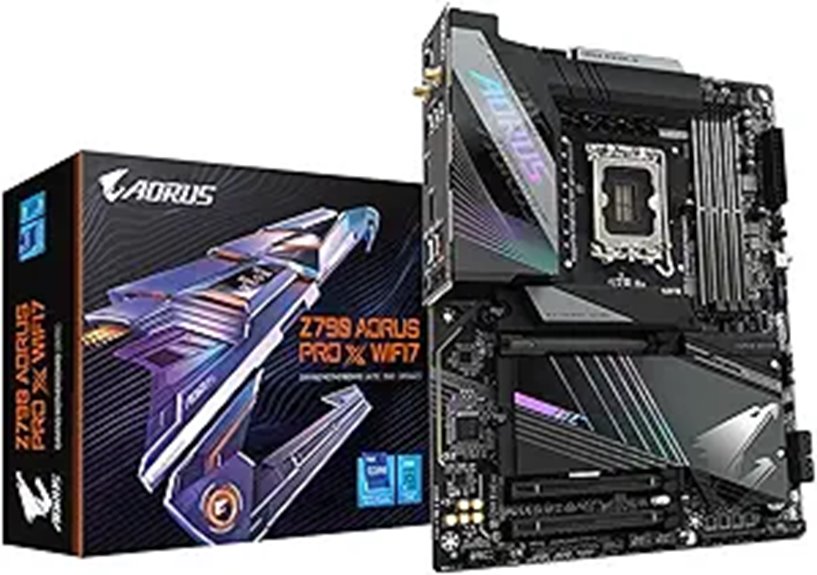 GIGABYTE Z790 AORUS PRO X Motherboard with Wi-Fi 7
