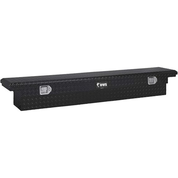UWS 69-Inch Gloss Black Aluminum Truck Toolbox
