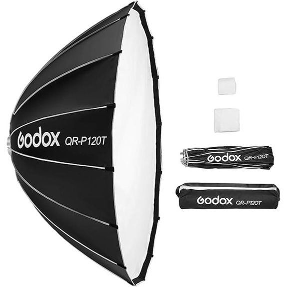 Godox QR-P120T Parabolic Softbox with Diffusers