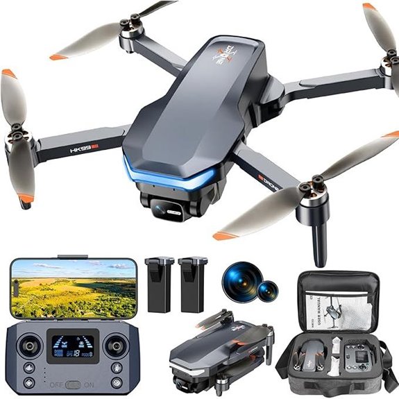 GPS Drone with 4K Camera Foldable 40 Min Flight