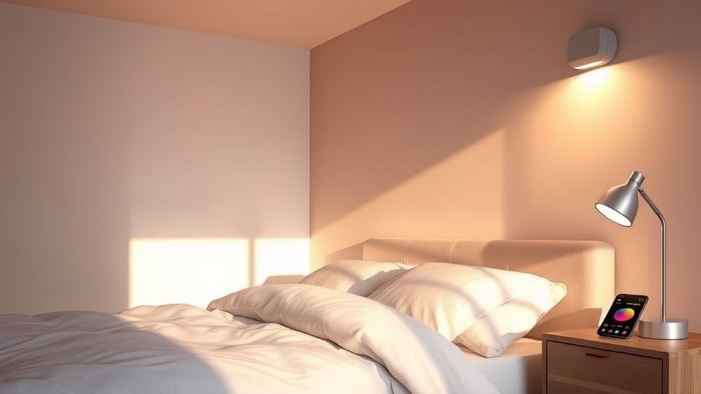 gradual sunrise light automation