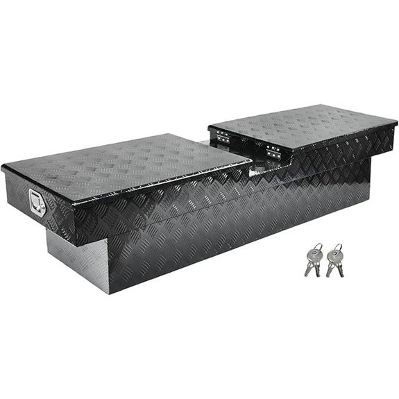 Gull Wing Truck Tool Box with Double Lock