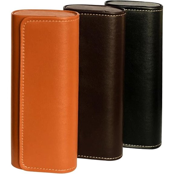 HSYMQ 3PC Hard Shell Glasses Cases for Women Men