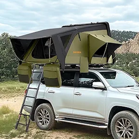 Sanhima Rooftop Tent Hard Shell for Camping