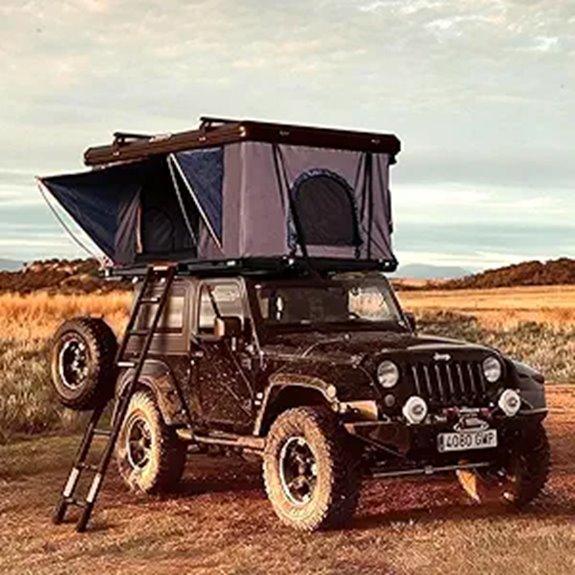 Hard Shell Rooftop Tent for SUV and Truck Camping
