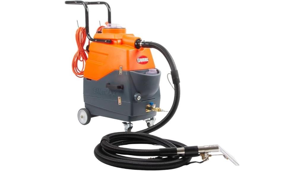 heated commercial cleaning machine