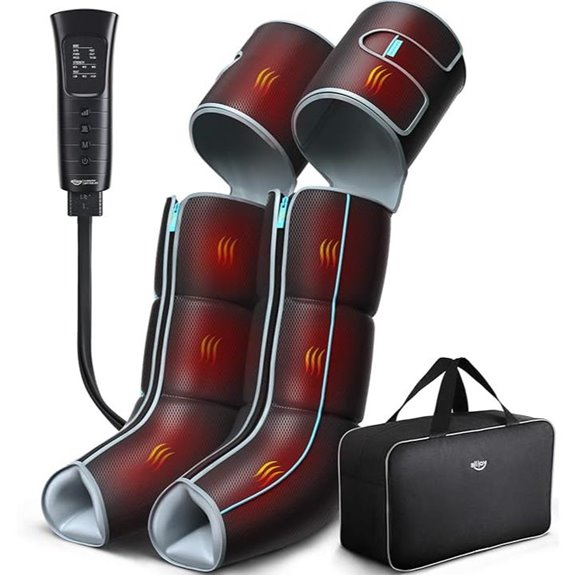 ALLJOY Leg Massager with Heat and Compression