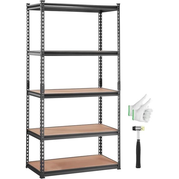 Vevor 5-Tier Heavy Duty Storage Shelving Unit