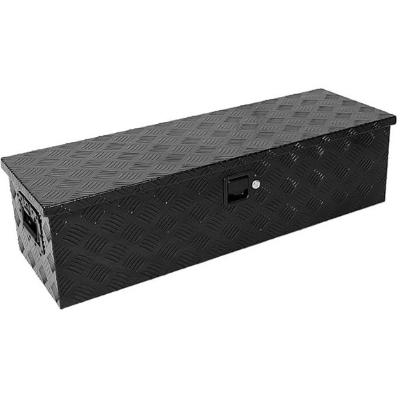 Confote Heavy Duty Aluminum Toolbox with Lock and Handle