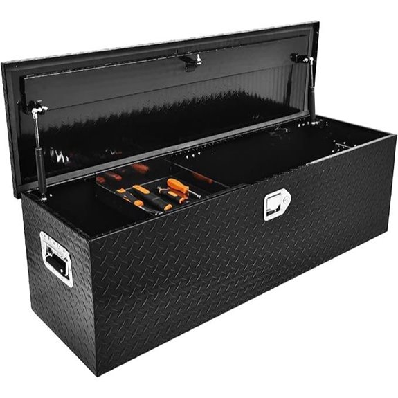 YITAMOTOR Heavy Duty Aluminum Truck Bed Toolbox