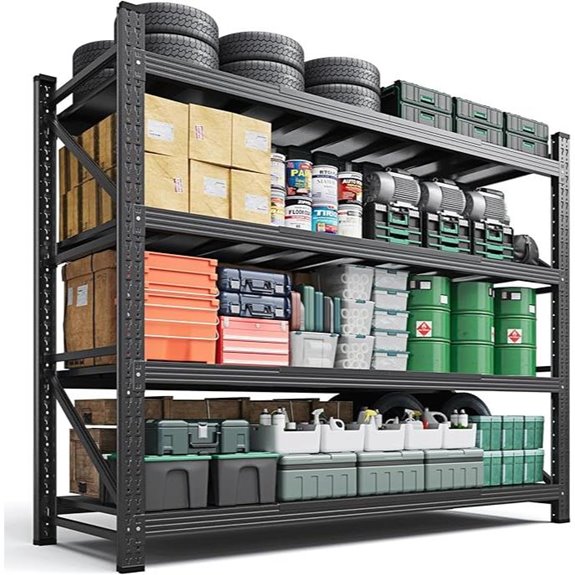 Letaya 3000LBS Heavy Duty Garage Shelving Units