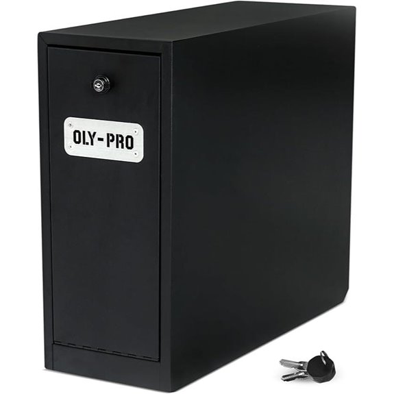 Heavy-Duty Lockable Truck Bed Tool Box (8-Inch)