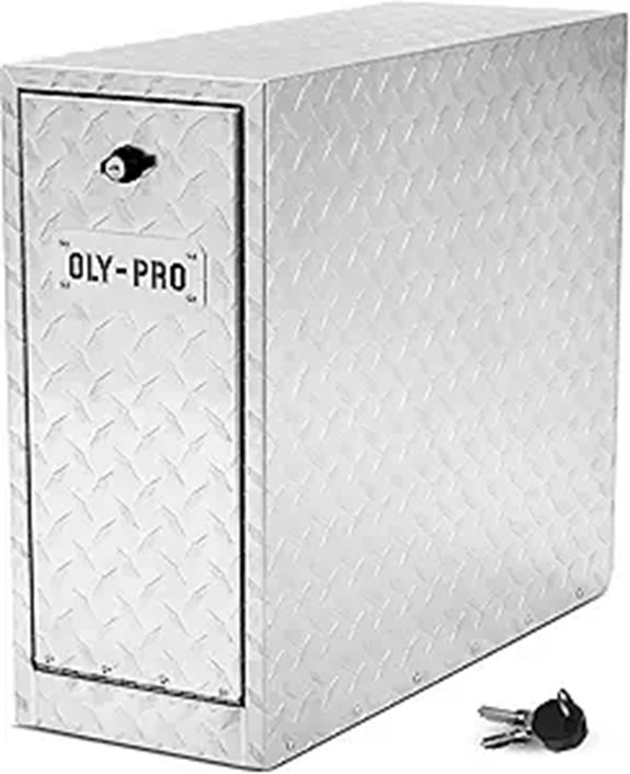 Heavy-Duty Lockable Truck Bed Tool Box with Drawers