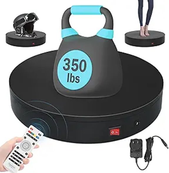 Motorized 32cm Heavy Duty Rotating Display Turntable