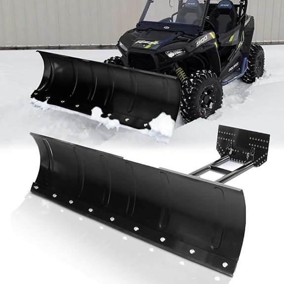 Universal Heavy Duty Snow Plow Kit for Trucks and UTVs