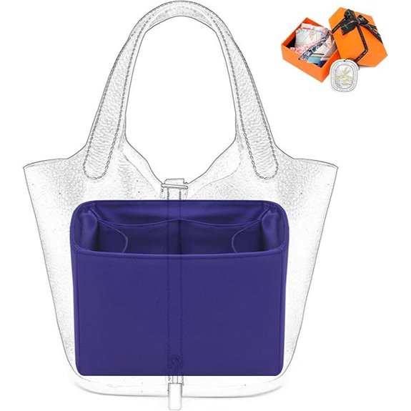 Silk Organizer for Hermes Picotin Tote and Purse
