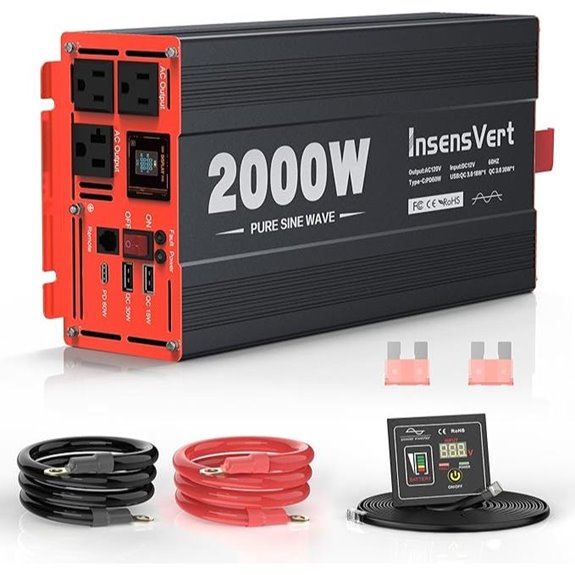 2000W Pure Sine Wave Car Power Inverter