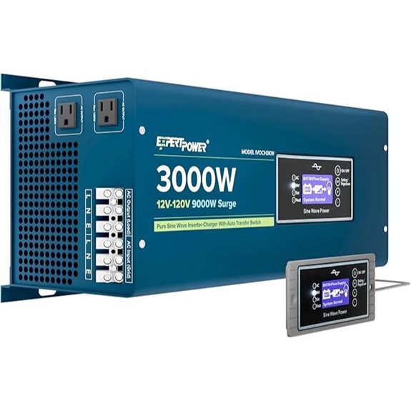 high capacity sine wave inverter