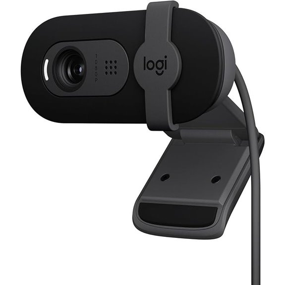 Logitech Brio 1080p Webcam with Mic & Shutter