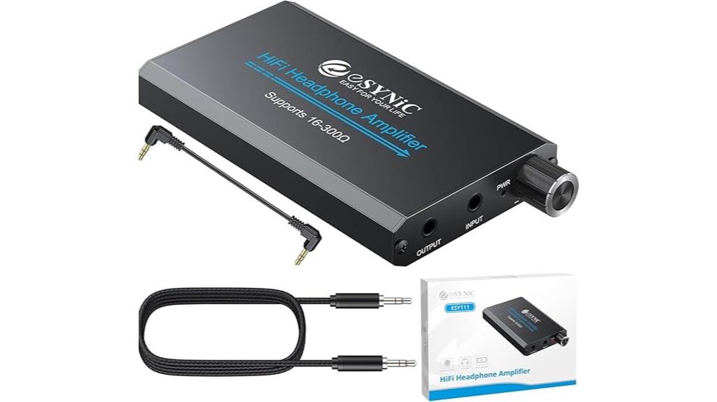 high impedance headphone amplifier