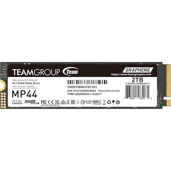 TEAMGROUP MP44 2TB PCIe 4.0 M.2 SSD