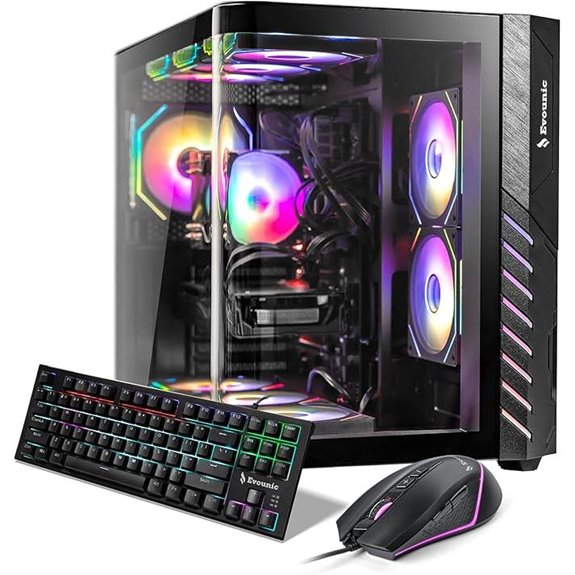 Gaming PC Tower with i7 Xeon GTX 1080Ti 64GB RAM