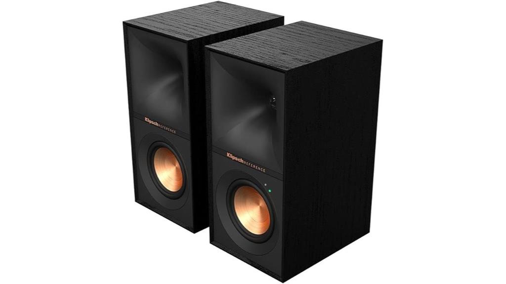 high performance powered bookshelf speakers
