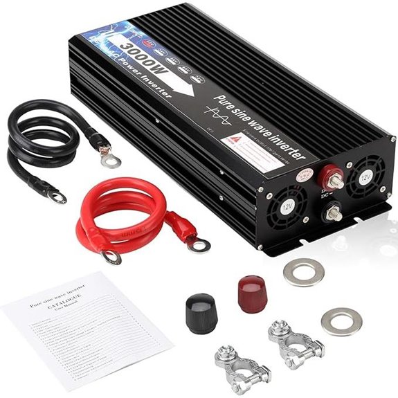 3000W Pure Sine Wave Car Inverter with LCD