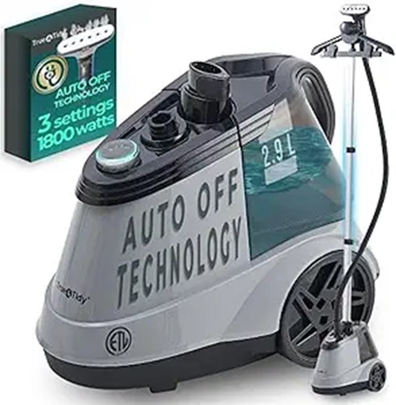 True & Tidy Commercial Garment Steamer (1800W 90+ Min)