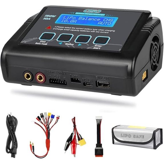 LiPo Battery Charger 150W 10A for RC Batteries