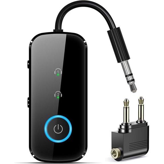 Premium Bluetooth 5.4 Transmitter Receiver for Travel