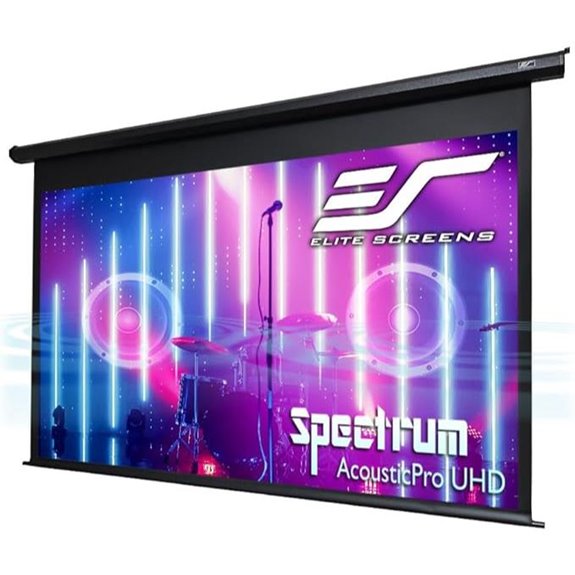 Elite Screens Spectrum AcousticPro UHD Electric Projector Screen
