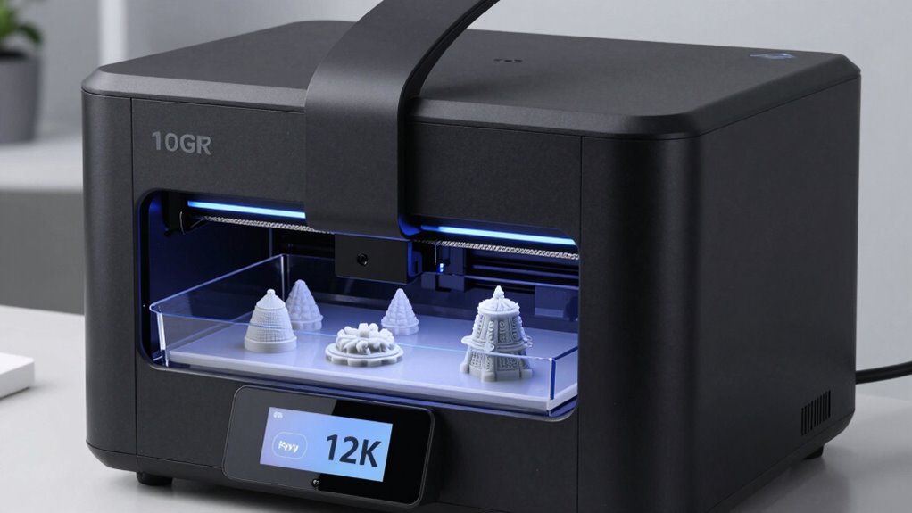 high resolution resin printing