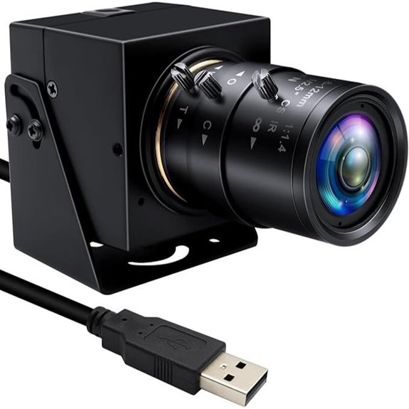 MMlove 1200P USB Webcam with 4X Zoom