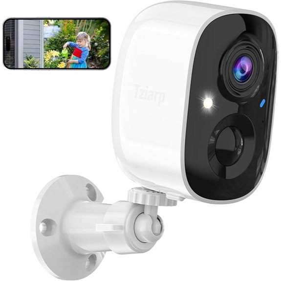 2K UHD Wireless Security Camera with Night Vision