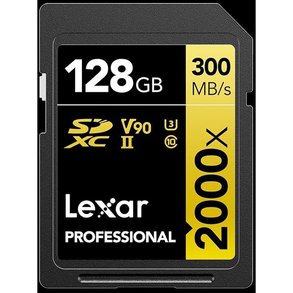 Lexar 128GB UHS-II SD Card for 8K Video
