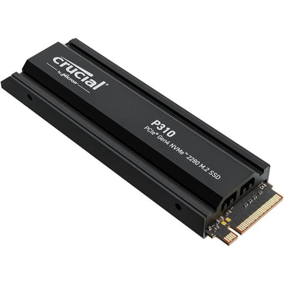 Crucial P310 1TB PCIe Gen4 NVMe SSD with Heatsink