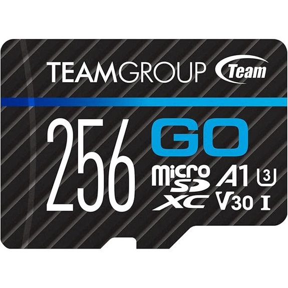 TEAMGROUP 256GB MicroSDXC UHS-I U3 V30 Memory Card