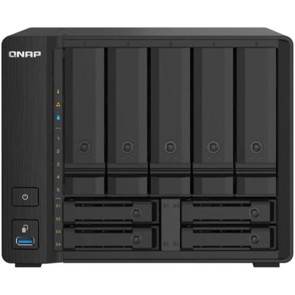 QNAP TS-932PX-4G 5+4 Bay High-Speed NAS with Two 10GbE and 2.5GbE Ports