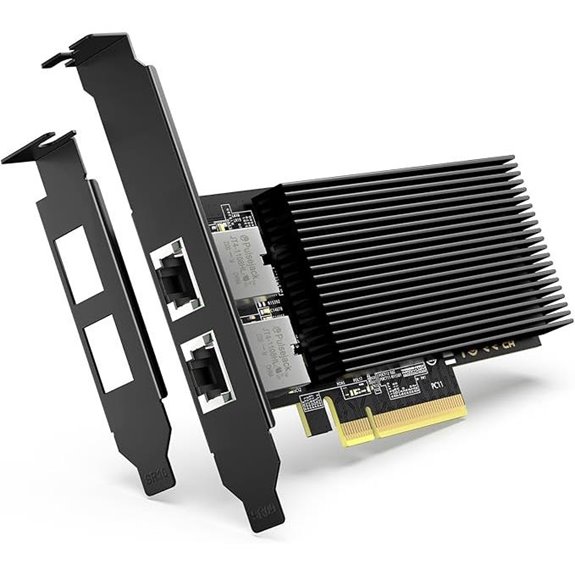 VIMIN 10Gbps PCIe Network Card with Dual Ports