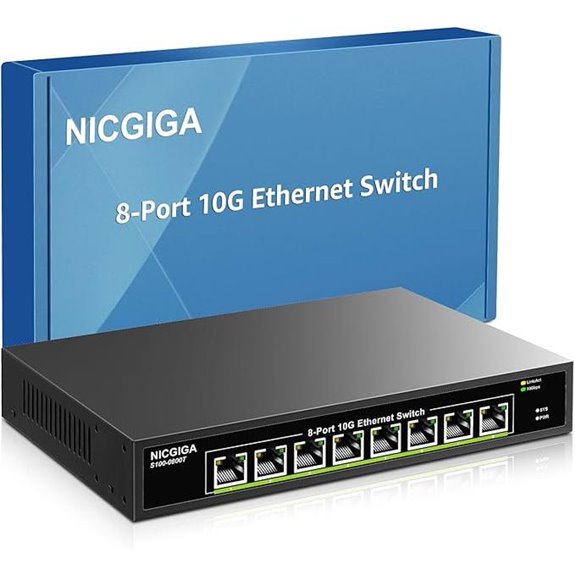 8-Port 10G Ethernet Switch for NAS PC Router